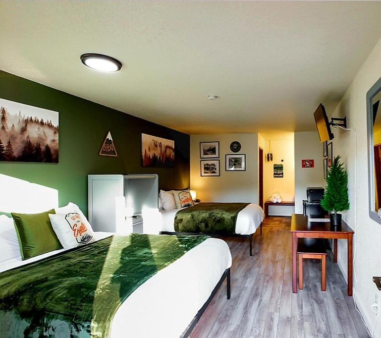 Evergreen Inn レブンワース エクステリア 写真